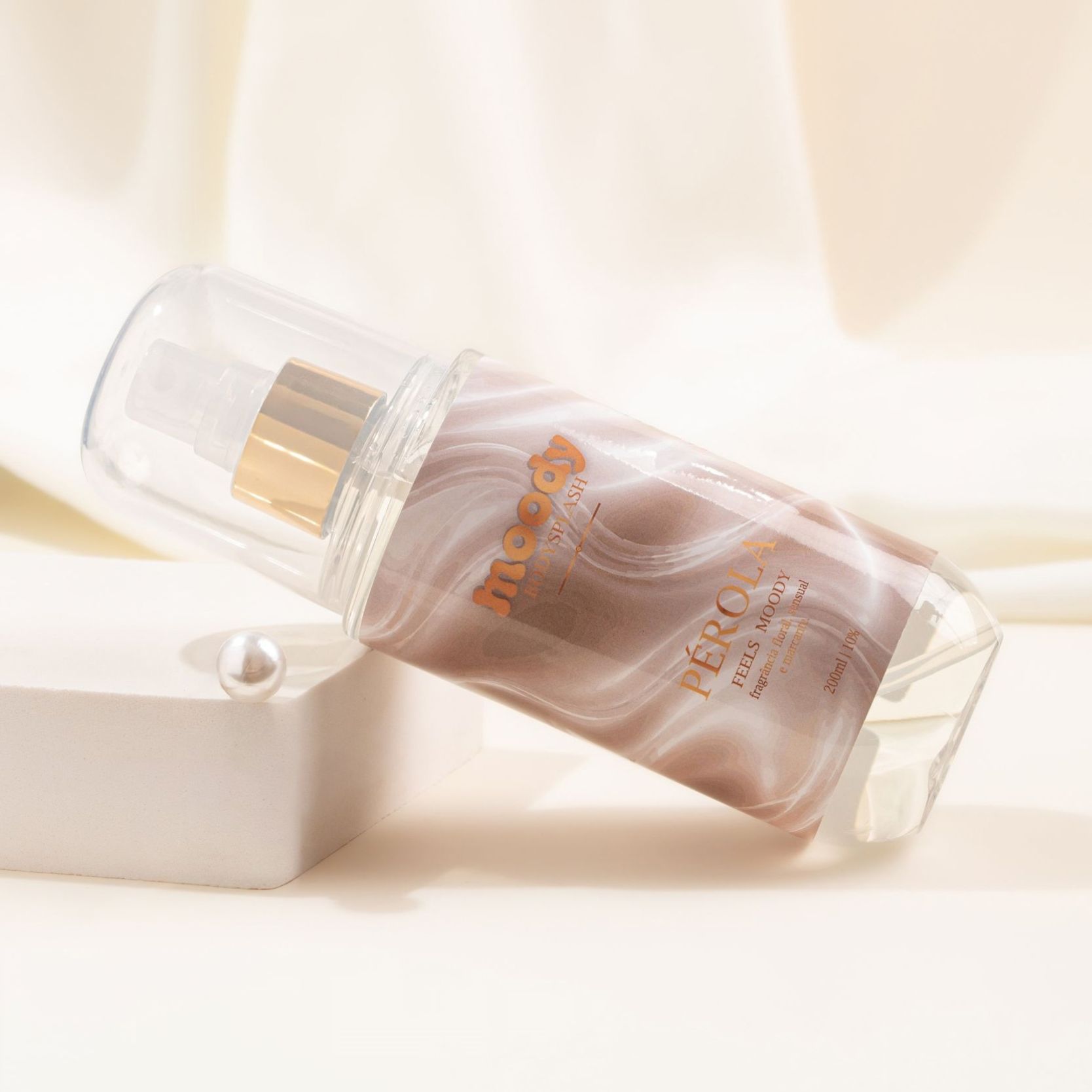 BODY SPLASH FEMININO PEROLA - MOODY