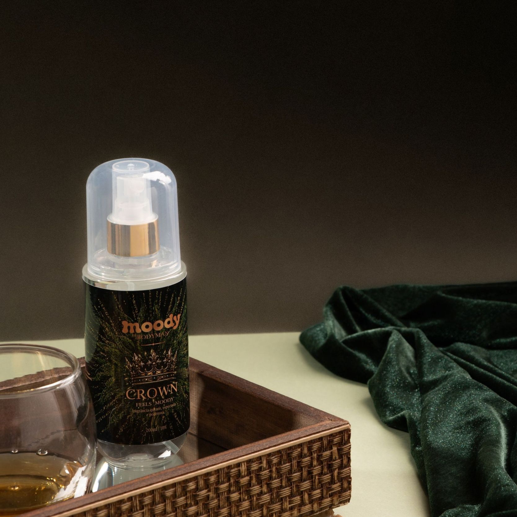 BODY SPLASH MASCULINO CROWN - BODYMAN MOODY