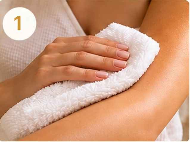 passo 1 - como usar bodysplash feminino