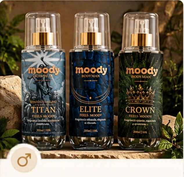recomendação linha masculina body splash moody